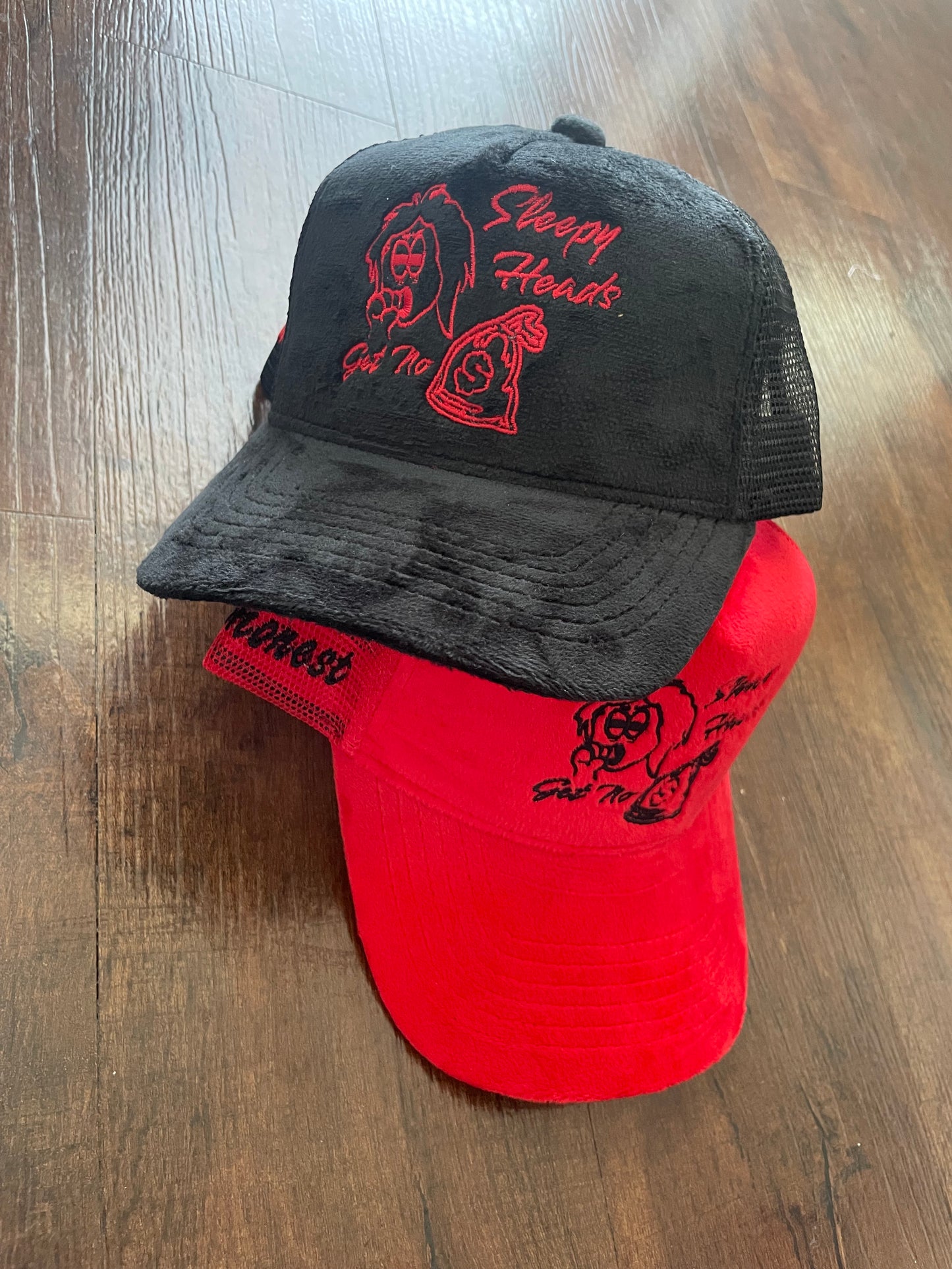 Velvet Trucker Hats