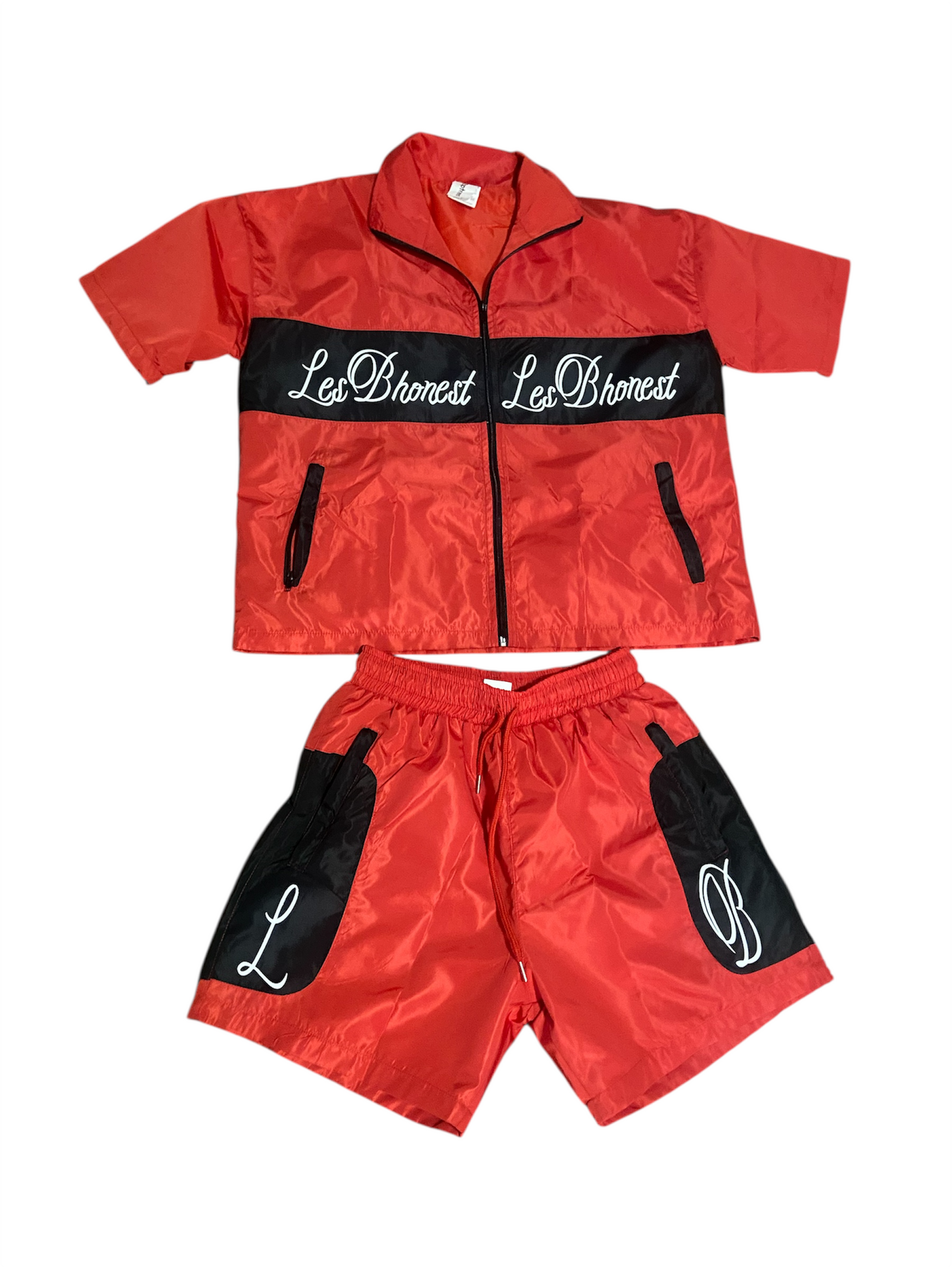 Windbreaker Shorts Set