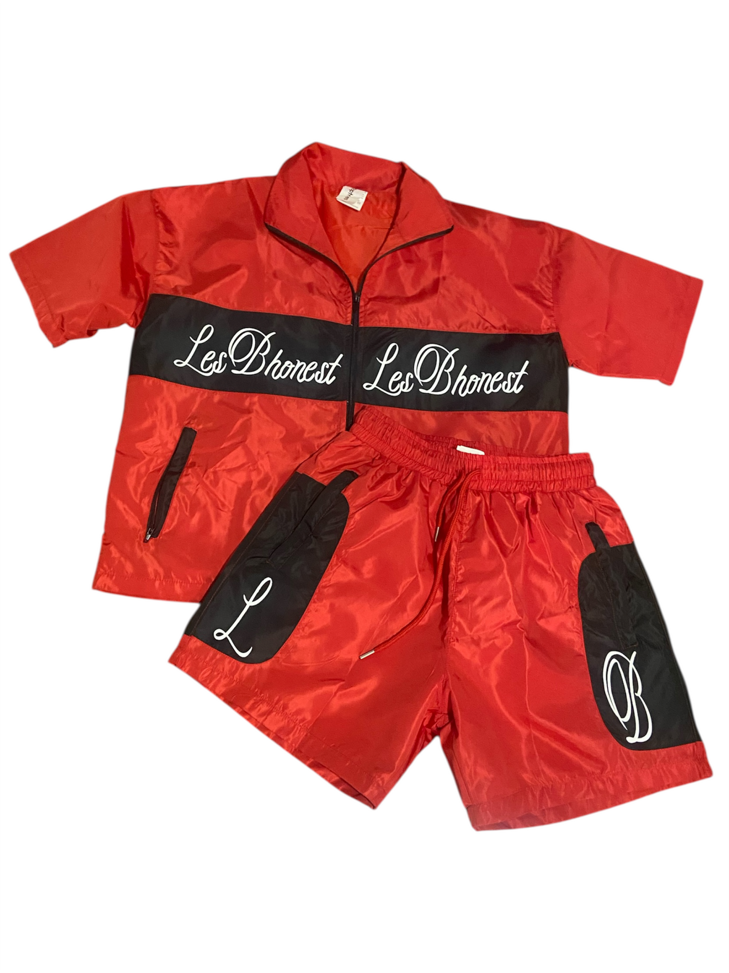 Windbreaker Shorts Set