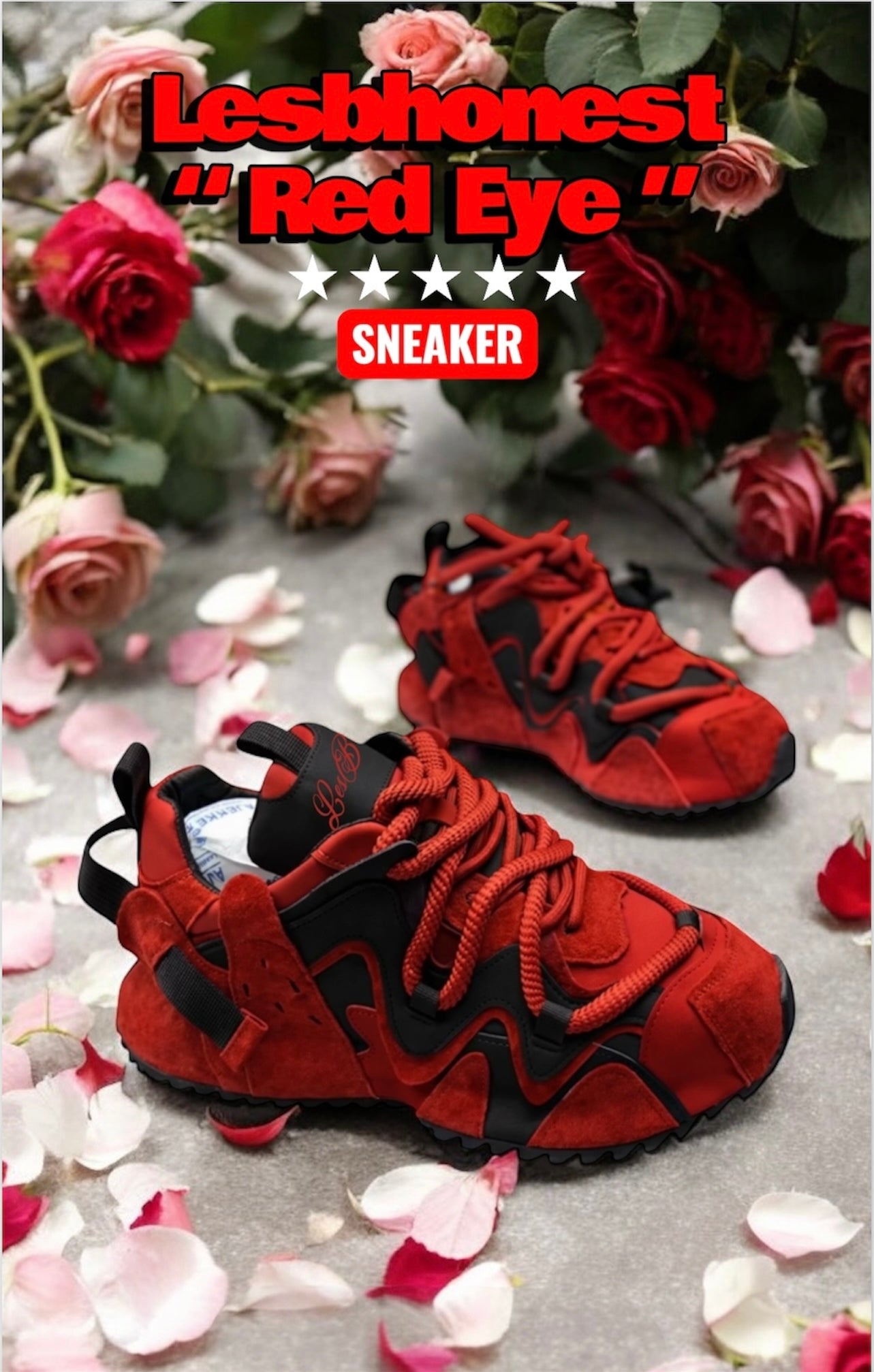 LesBhonest Signature Suede Wave Sneakers – Limited Pre-Order Collection