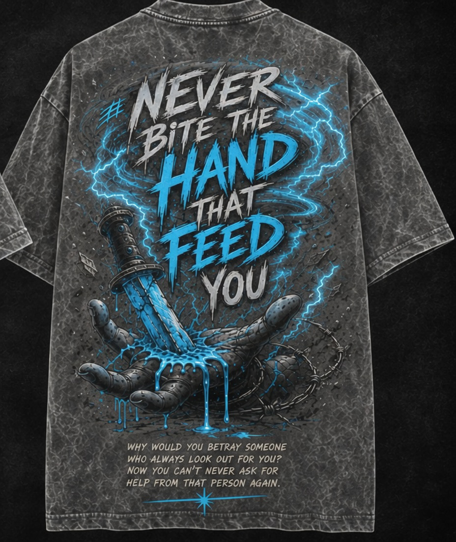 Never Bite the Hand That Feeds You | Storm Gray