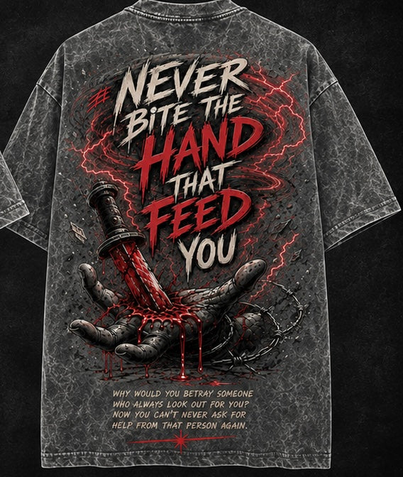 Never Bite the Hand That Feeds You | Storm Gray