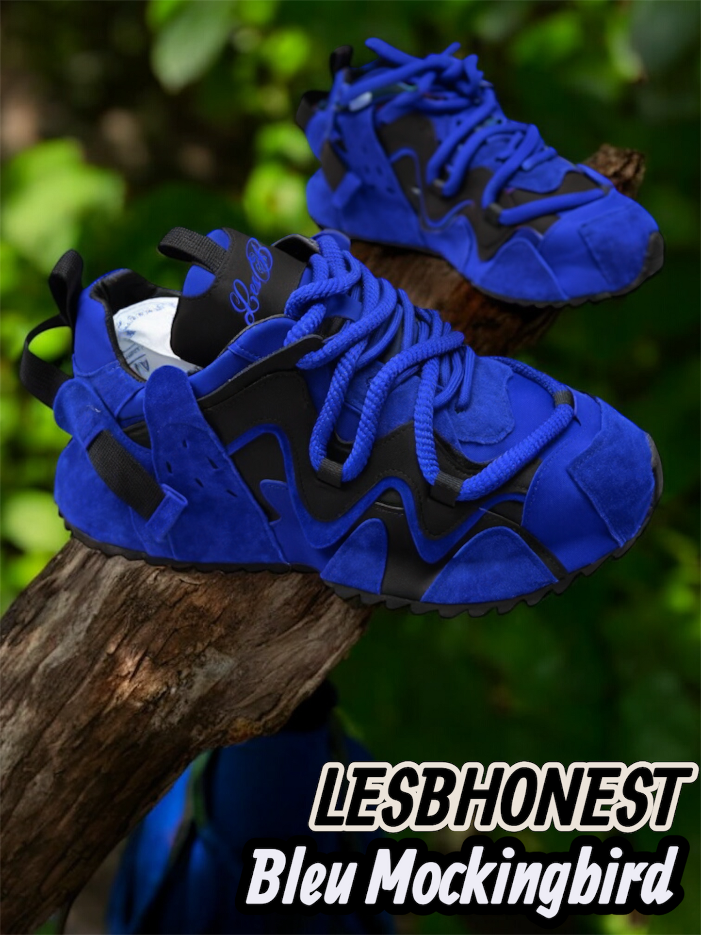 LesBhonest Signature Suede Wave Sneakers – Limited Pre-Order Collection