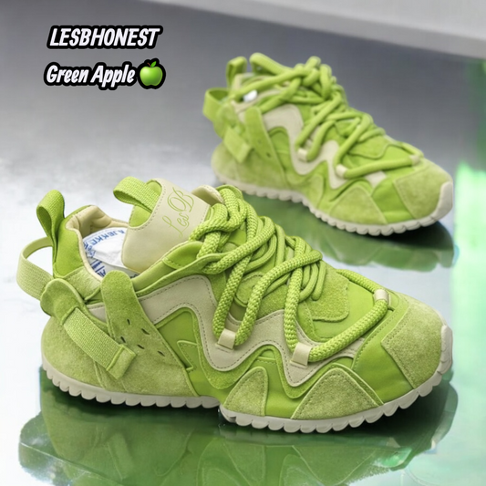 LesBhonest Signature Suede Wave Sneakers – Limited Pre-Order Collection